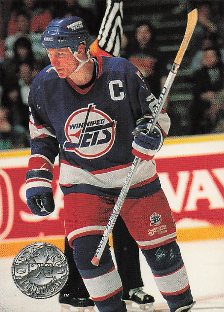 1991-92 Pro Set Platinum Hockey Thomas Steen #138