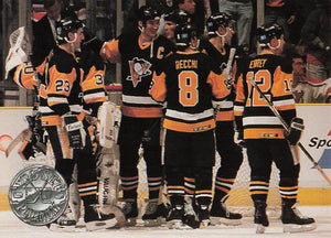 1991-92 Pro Set Platinum Hockey Pittsburgh Penguins #144