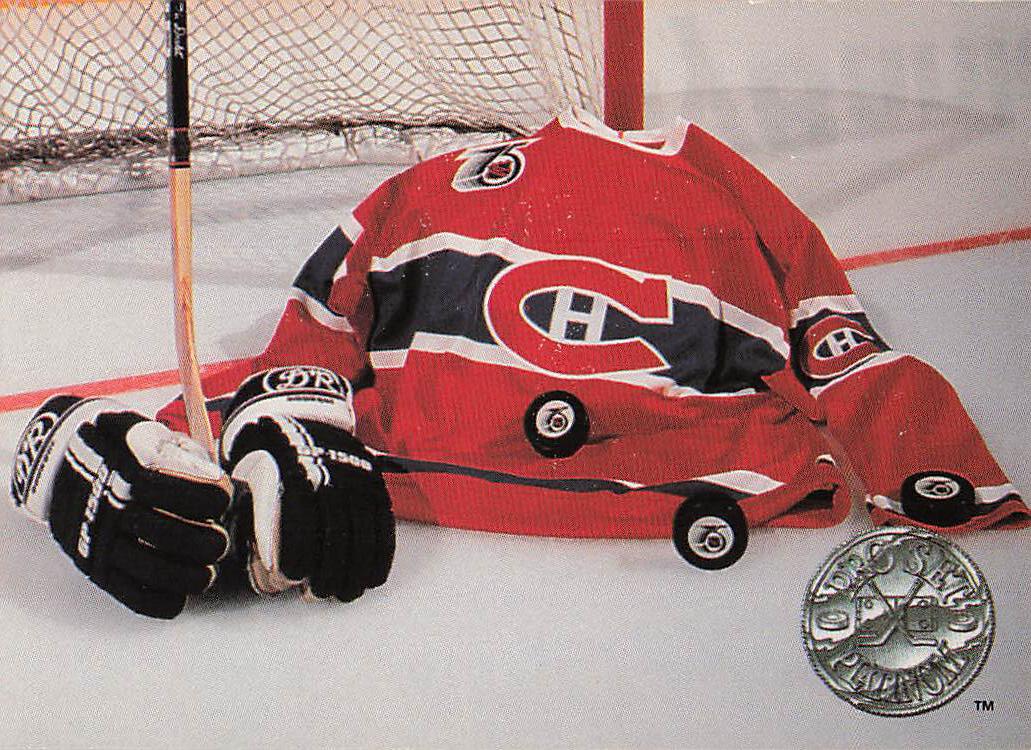 1991-92 Pro Set Platinum Hockey Montreal Canadiens #148