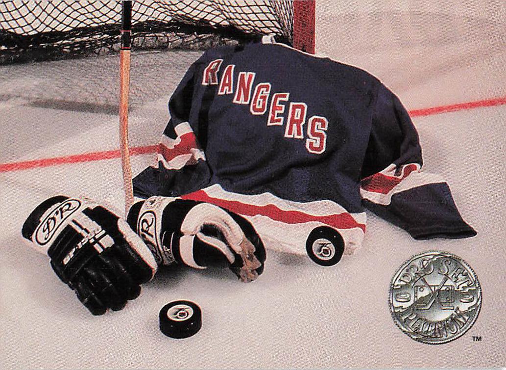1991-92 Pro Set Platinum Hockey New York Rangers #149
