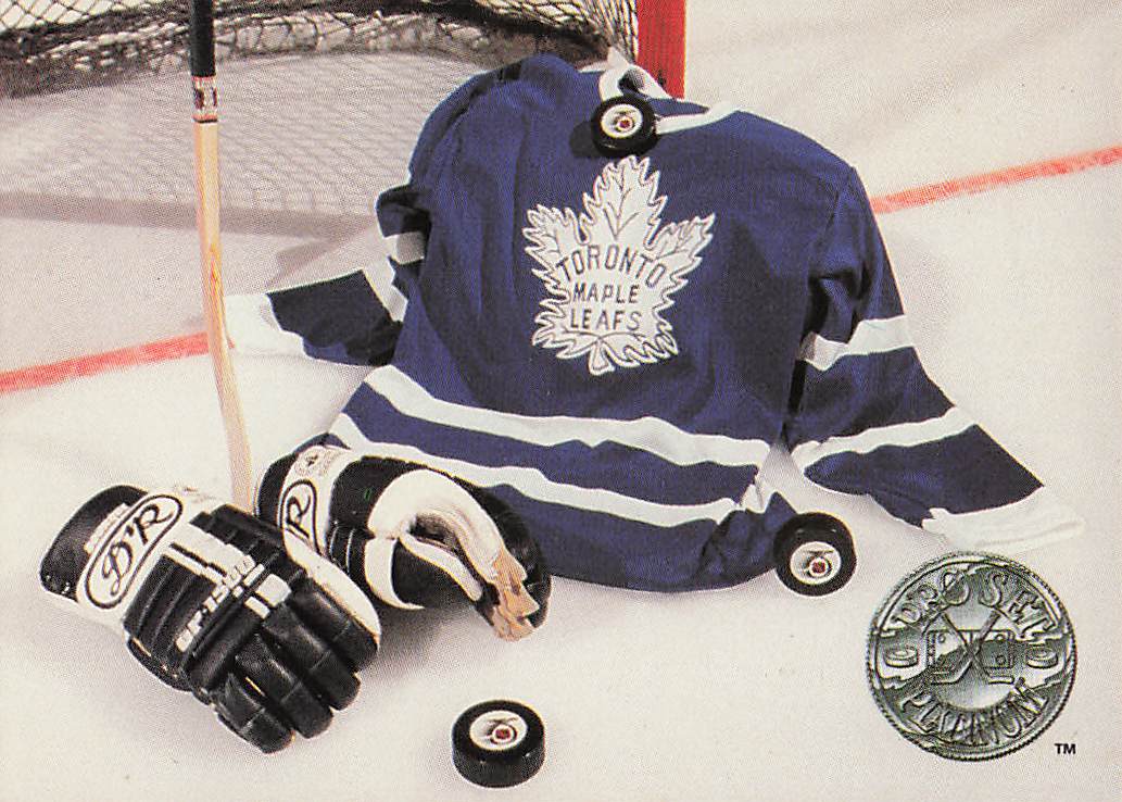 1991-92 Pro Set Platinum Hockey Toronto Maple Leafs #150