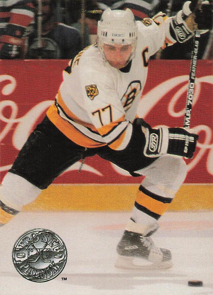 1991-92 Pro Set Platinum Hockey Ray Bourque #2