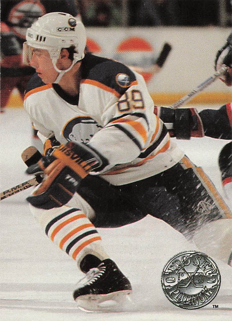 1991-92 Pro Set Platinum Hockey Alexander Mogilny #14