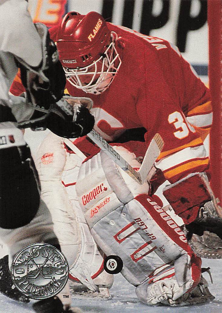 1991-92 Pro Set Platinum Hockey Mike Vernon #21