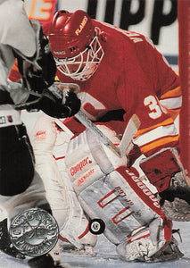 1991-92 Pro Set Platinum Hockey Mike Vernon #21