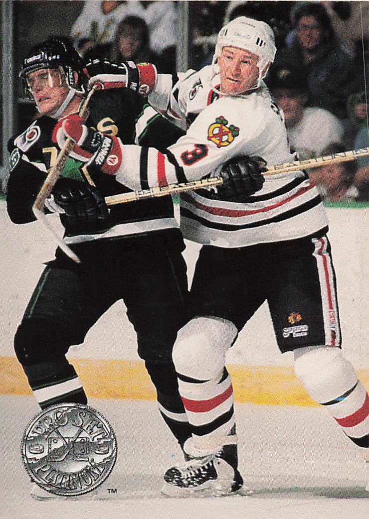 1991-92 Pro Set Platinum Hockey Steve Smith #27