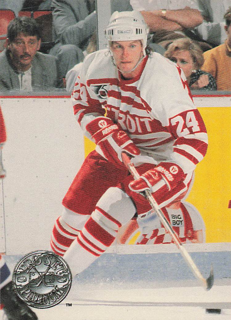 1991-92 Pro Set Platinum Hockey Bob Probert #34