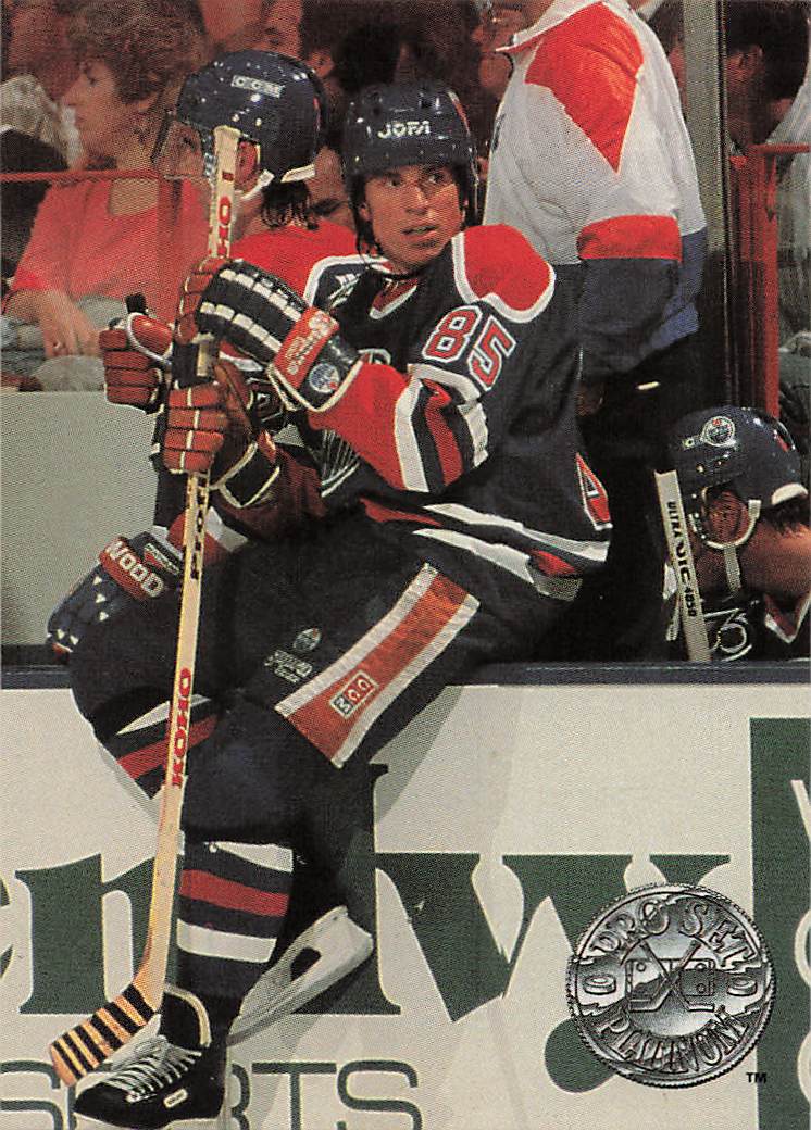 1991-92 Pro Set Platinum Hockey Petr Klima #37