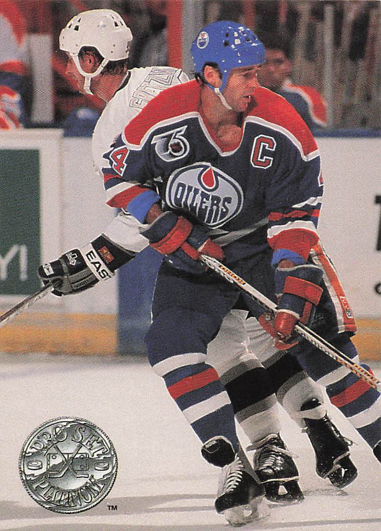 1991-92 Pro Set Platinum Hockey Kevin Lowe #38