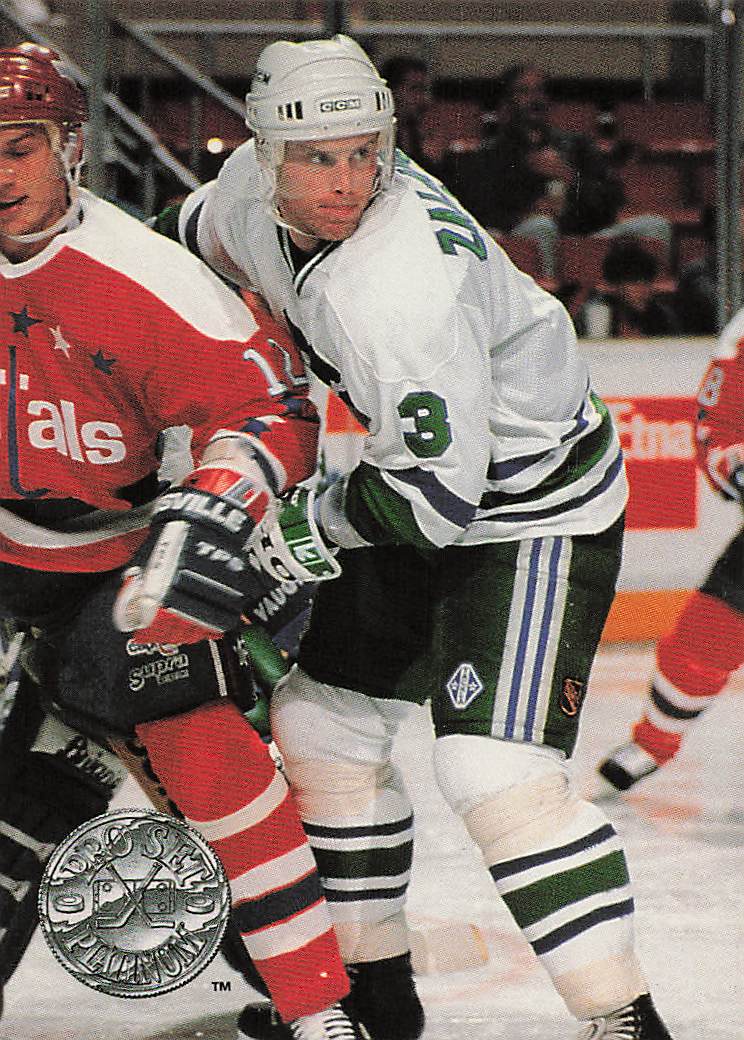 1991-92 Pro Set Platinum Hockey Zarley Zalapski #47