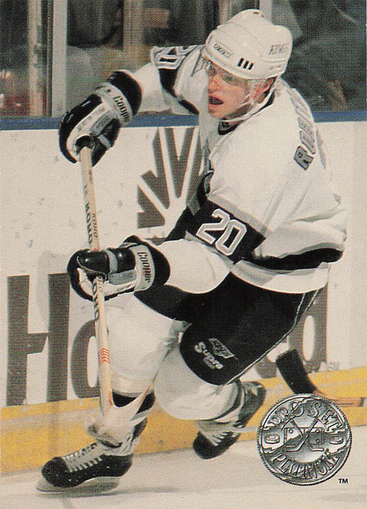 1991-92 Pro Set Platinum Hockey Luc Robitaille #50
