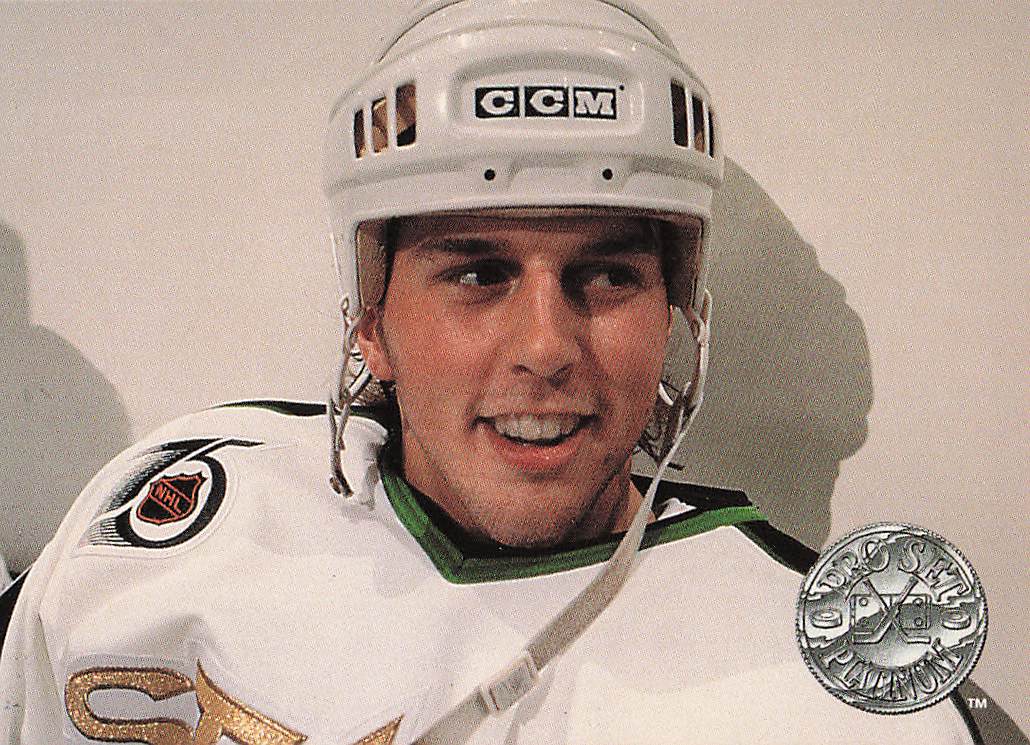 1991-92 Pro Set Platinum Hockey Mike Modano #55