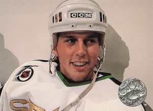 1991-92 Pro Set Platinum Hockey Mike Modano #55