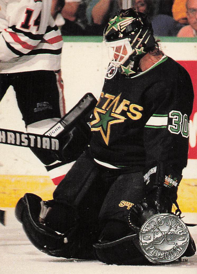 1991-92 Pro Set Platinum Hockey Jon Casey #56