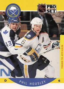 1990-91 Pro Set Hockey Phil Housley #21