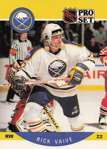 1990-91 Pro Set Hockey Rick Vaive #32