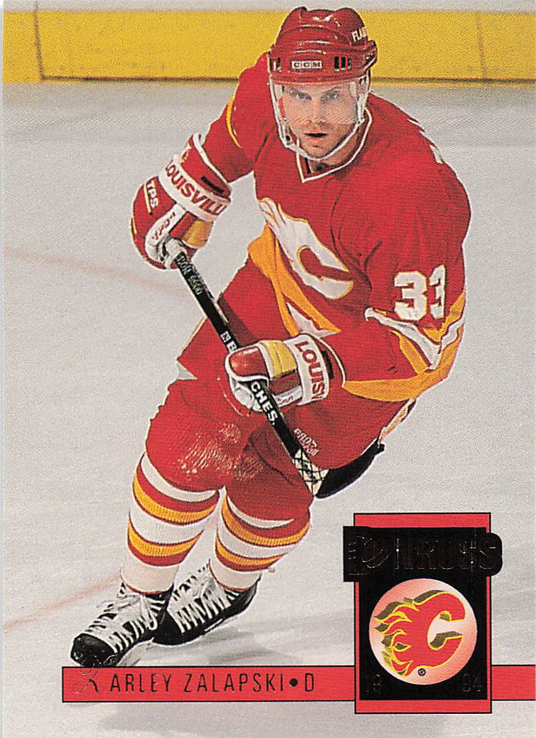 1993-94 Donruss Hockey Zarley Zalapski #410