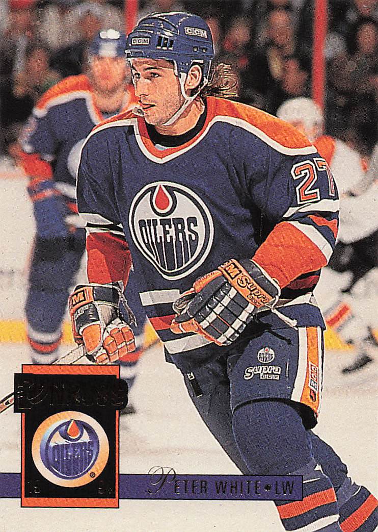 1993-94 Donruss Hockey Peter White #431 Rookie