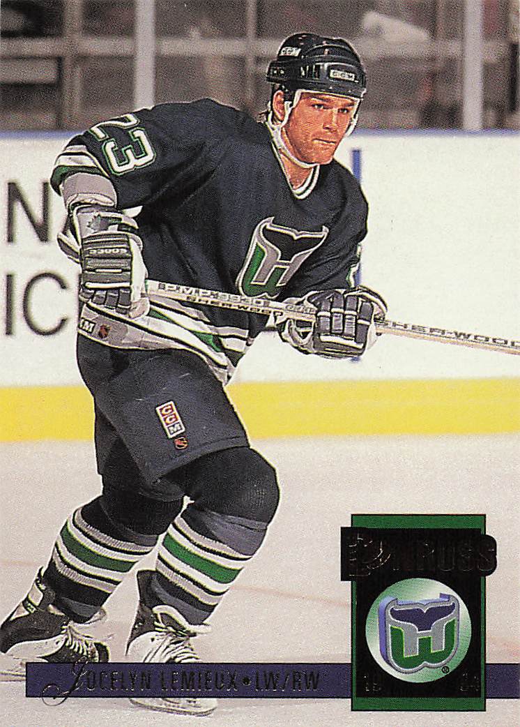 1993-94 Donruss Hockey Jocelyn Lemieux #440