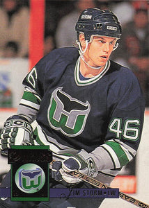 1993-94 Donruss Hockey Jim Storm #445 Rookie