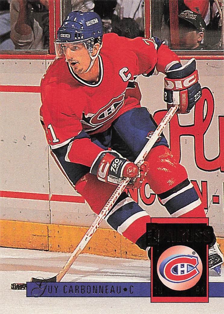 1993-94 Donruss Hockey Guy Carbonneau #450