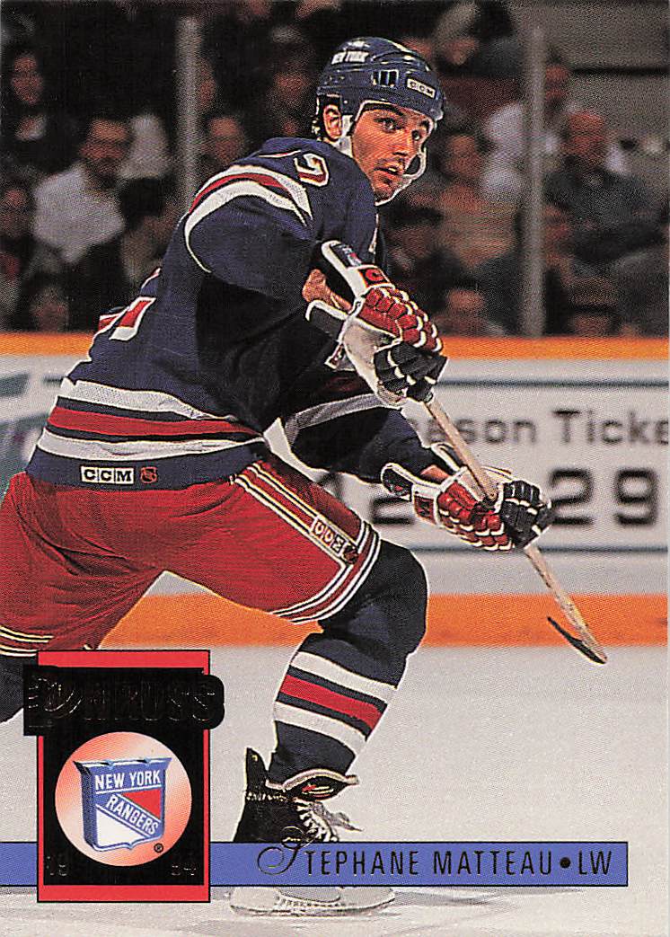 1993-94 Donruss Hockey Stephane Matteau #463
