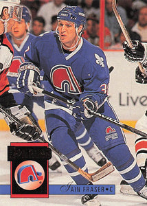1993-94 Donruss Hockey Iain Fraser #478 Rookie