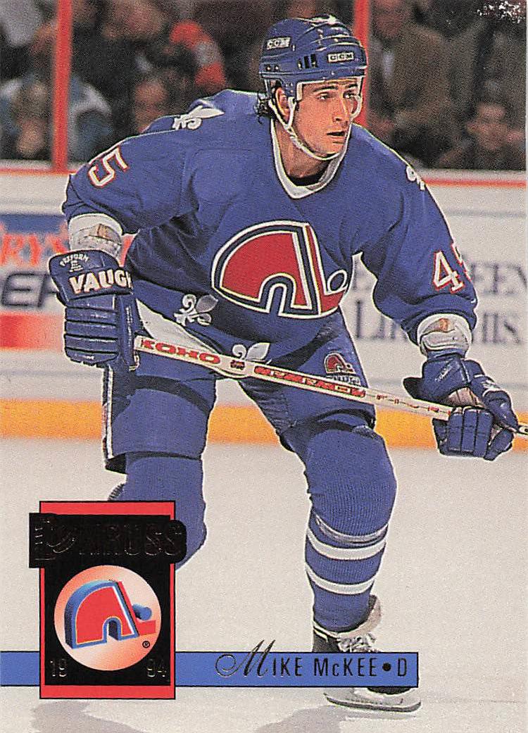 1993-94 Donruss Hockey Mike McKee #479 Rookie