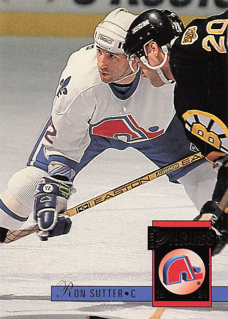 1993-94 Donruss Hockey Ron Sutter #482