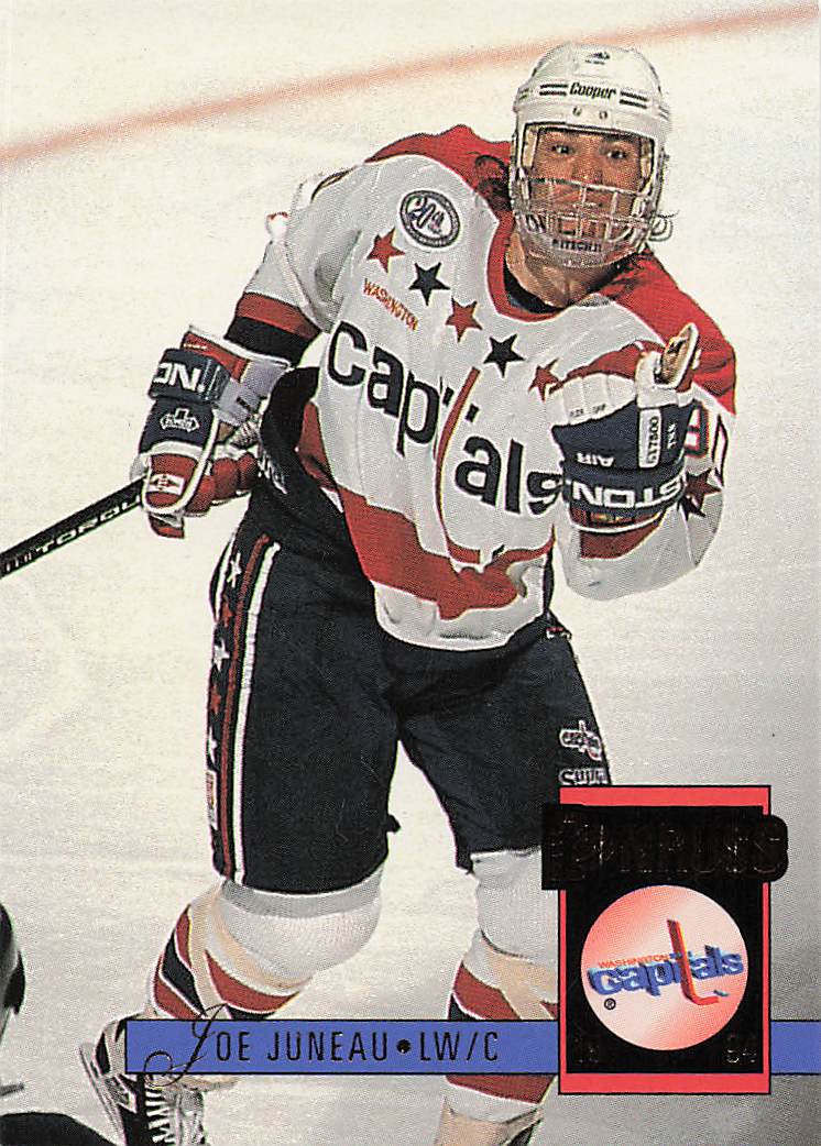 1993-94 Donruss Hockey Joe Juneau #504