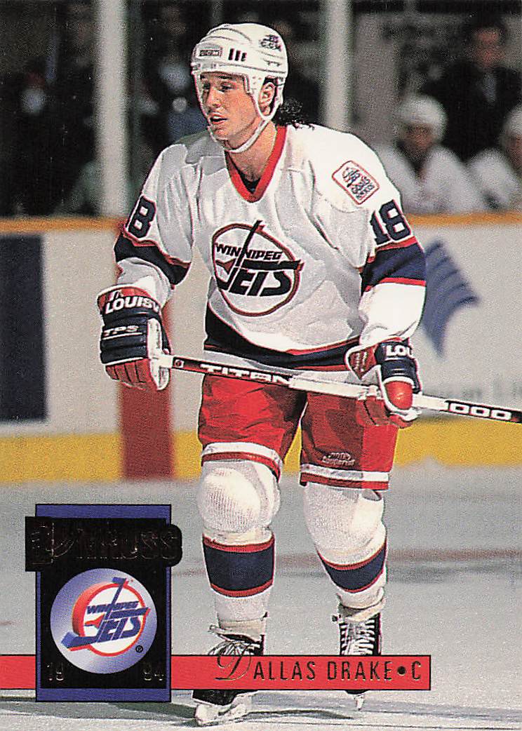 1993-94 Donruss Hockey Dallas Drake #508
