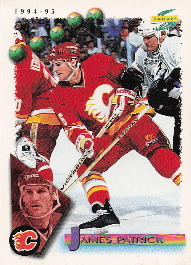 1994-95 Score Hockey James Patrick #8