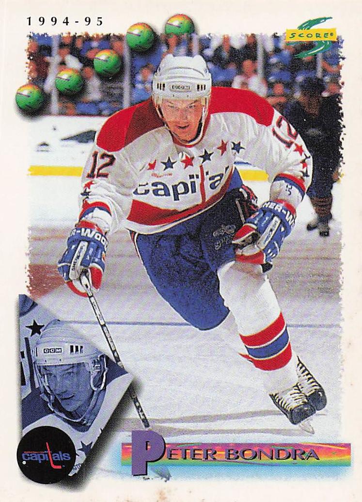 1994-95 Score Hockey Peter Bondra #12