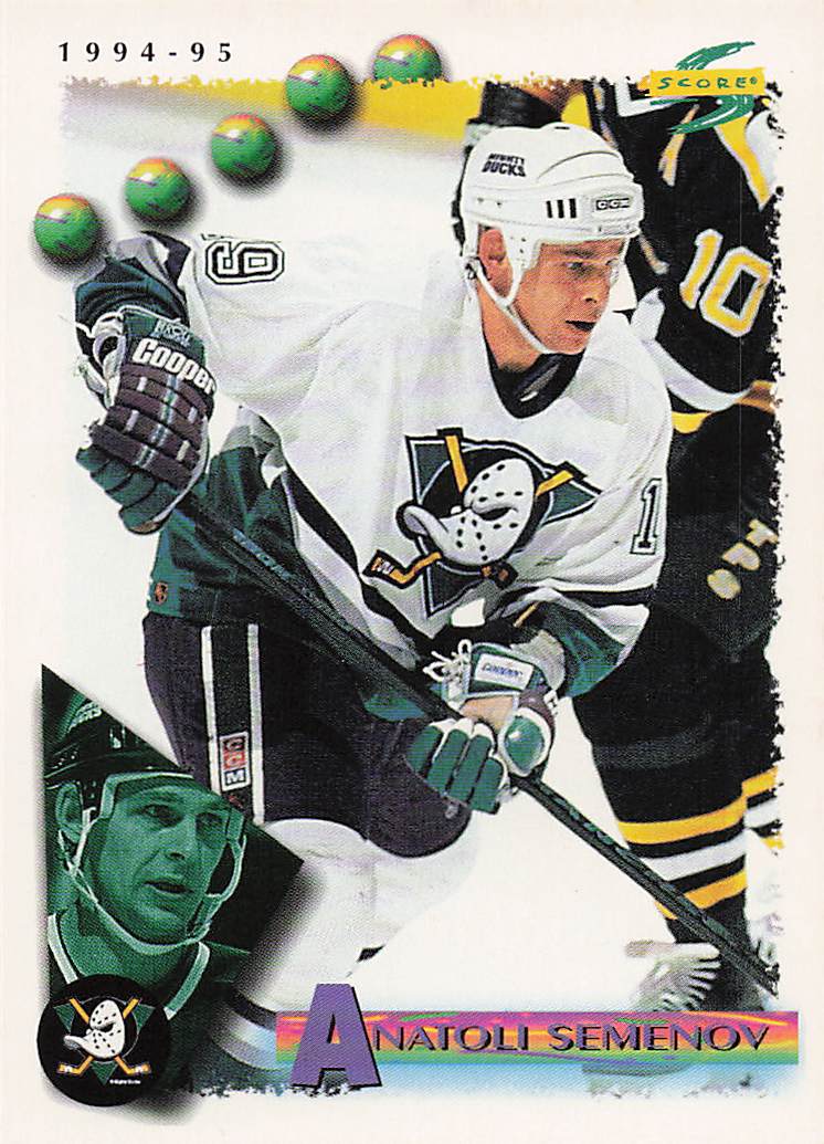 1994-95 Score Hockey Anatoli Semenov #16