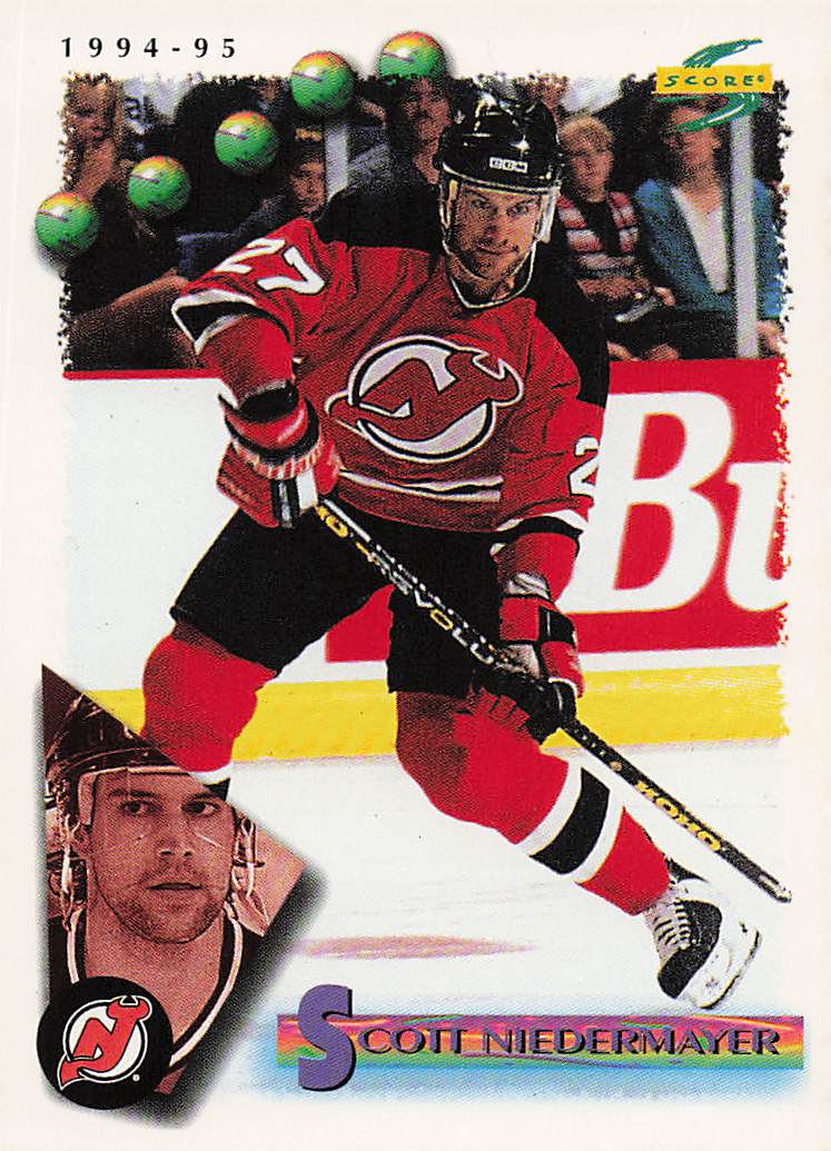 1994-95 Score Hockey Scott Niedermayer #22