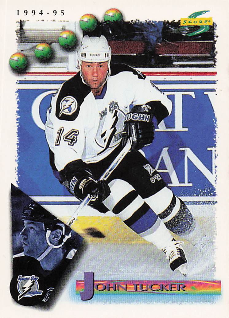 1994-95 Score Hockey John Tucker #23