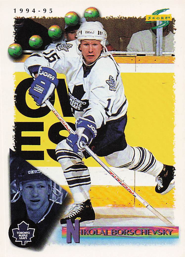 1994-95 Score Hockey Nikolai Borschevsky #30