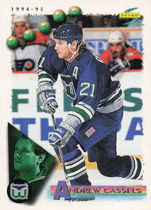 1994-95 Score Hockey Andrew Cassels #34