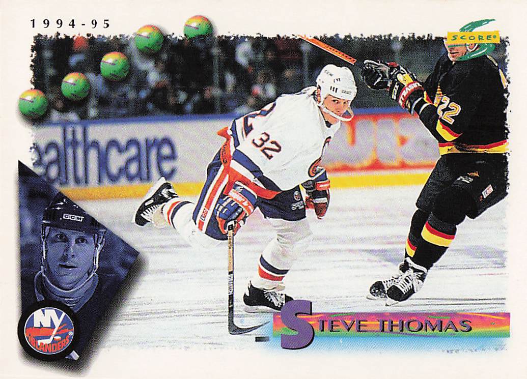 1994-95 Score Hockey Steve Thomas #37