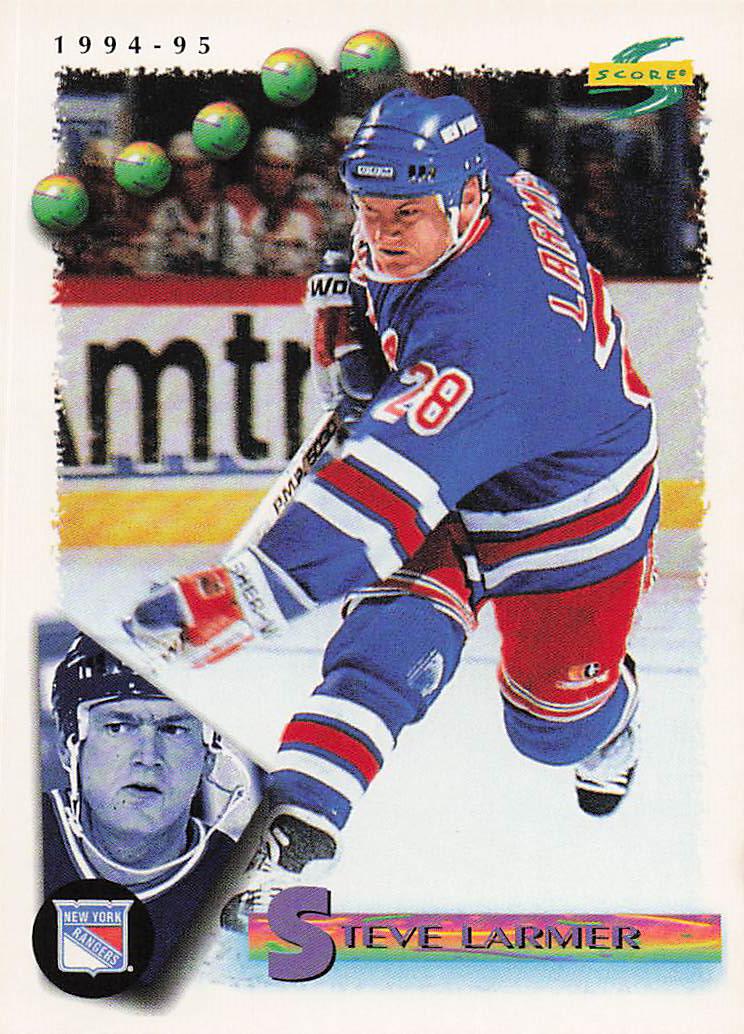 1994-95 Score Hockey Steve Larmer #40