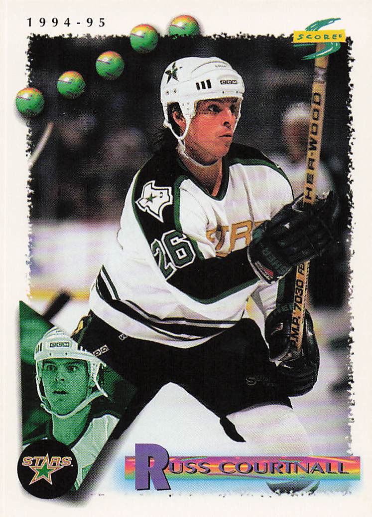 1994-95 Score Hockey Russ Courtnall #43