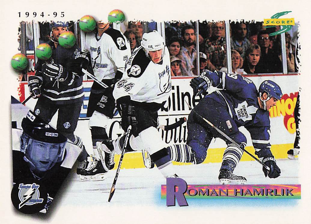 1994-95 Score Hockey Roman Hamrlik #48