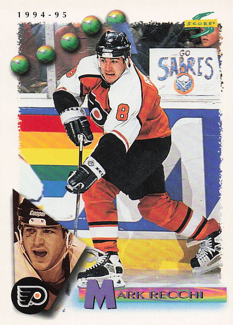 1994-95 Score Hockey Mark Recchi #50