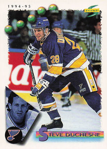 1994-95 Score Hockey Steve Duchesne #52