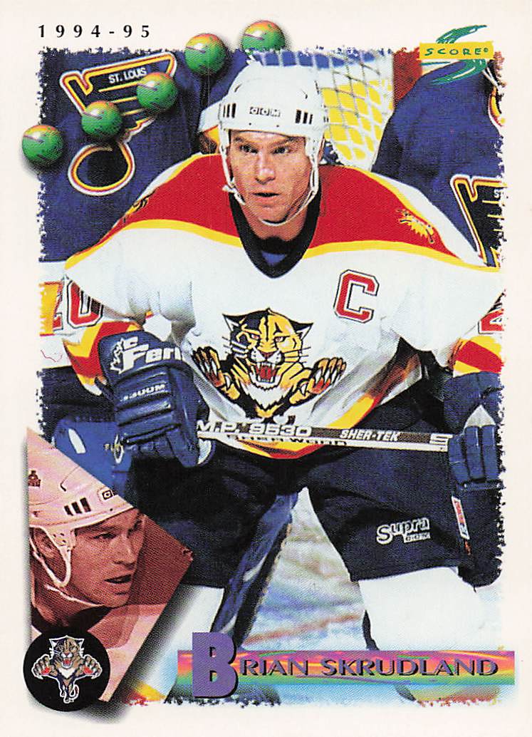 1994-95 Score Hockey Brian Skrudland #53