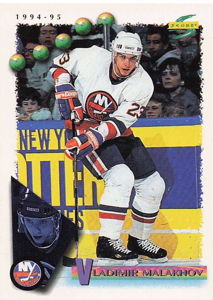 1994-95 Score Hockey Vladimir Malakhov #62