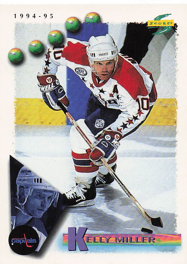 1994-95 Score Hockey Kelly Miller #63