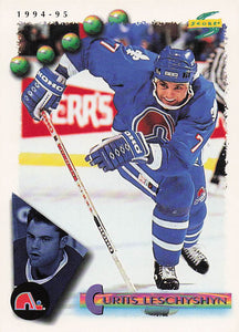 1994-95 Score Hockey Curtis Leschyshyn #64