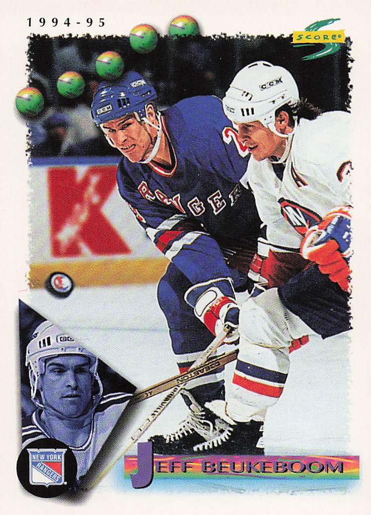 1994-95 Score Hockey Jeff Beukeboom #66