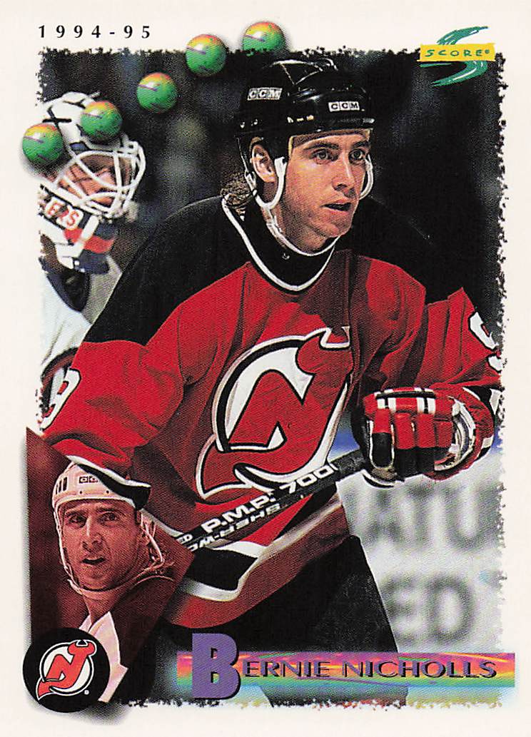 1994-95 Score Hockey Bernie Nicholls #74